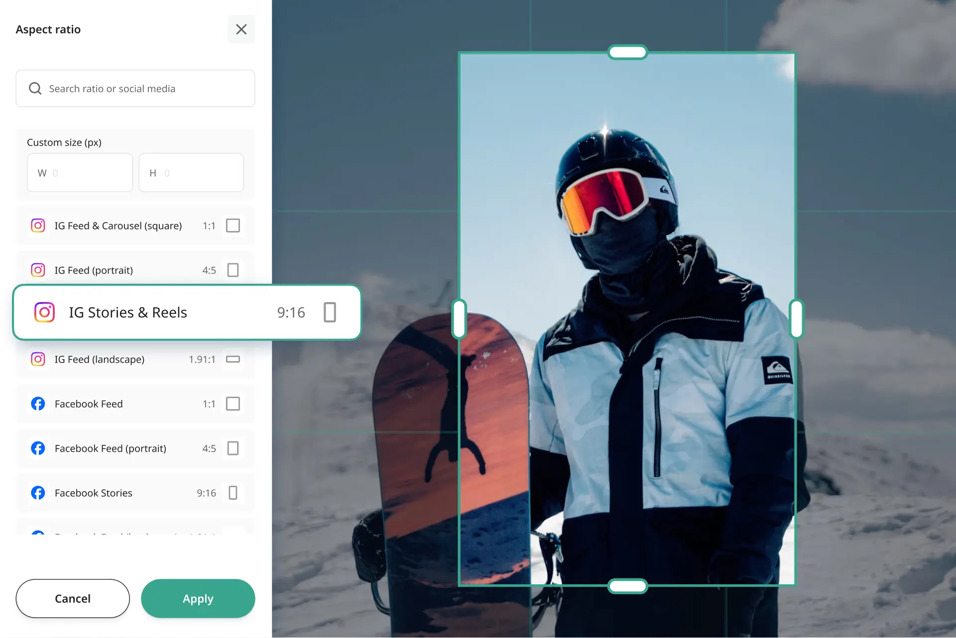 Image Cropper Crop images online to any size or aspect ratio, download in seconds