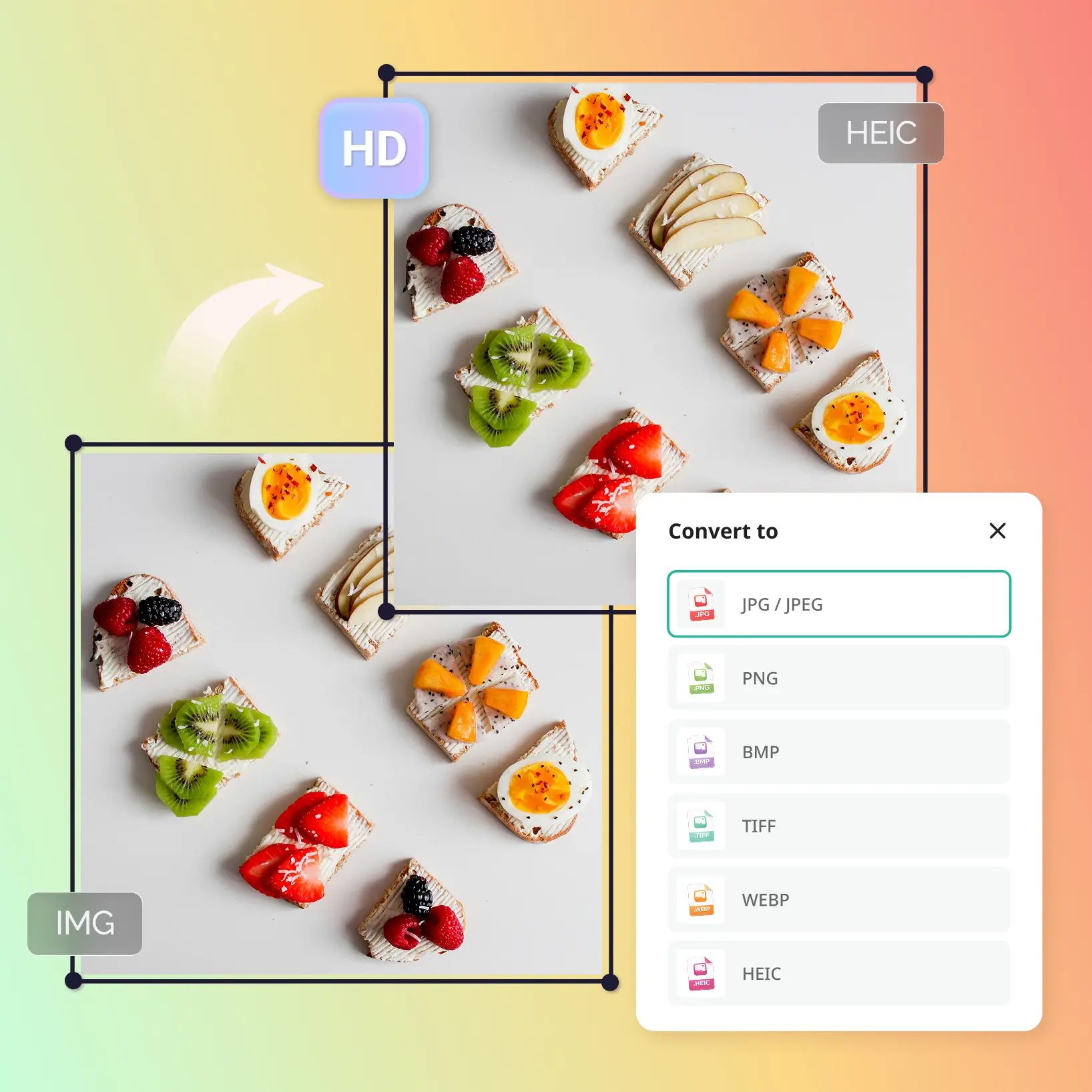 Image to HEIC Converter