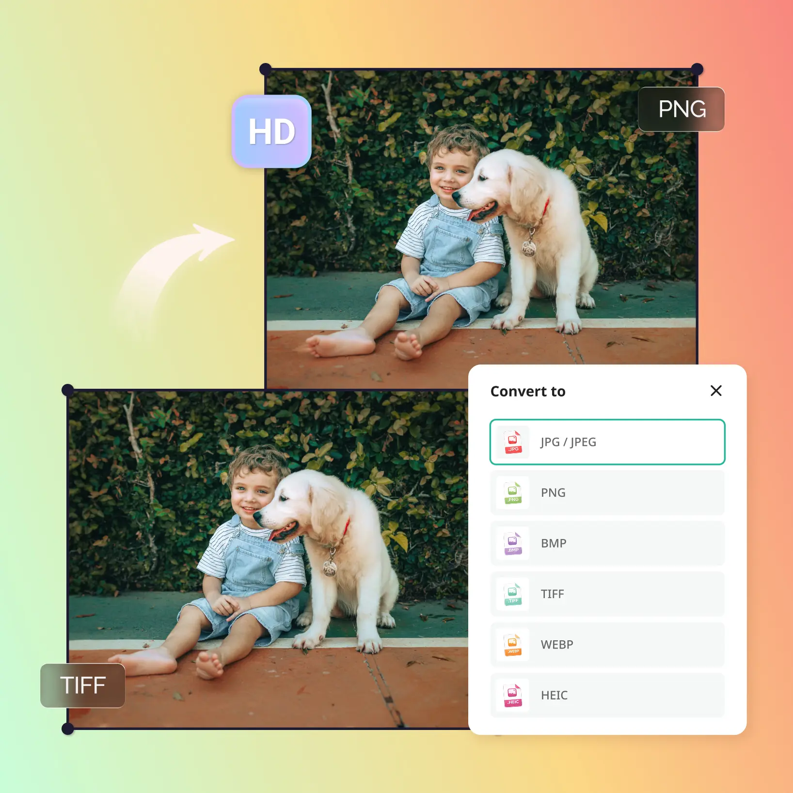 TIFF to PNG Converter