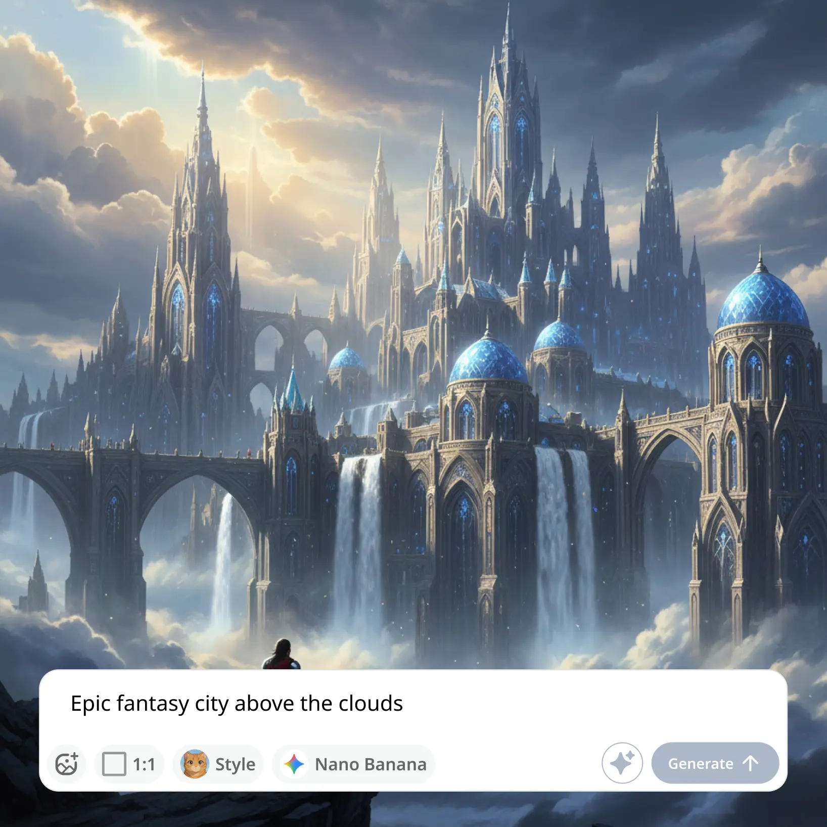 Generatore IA da testo a immagine