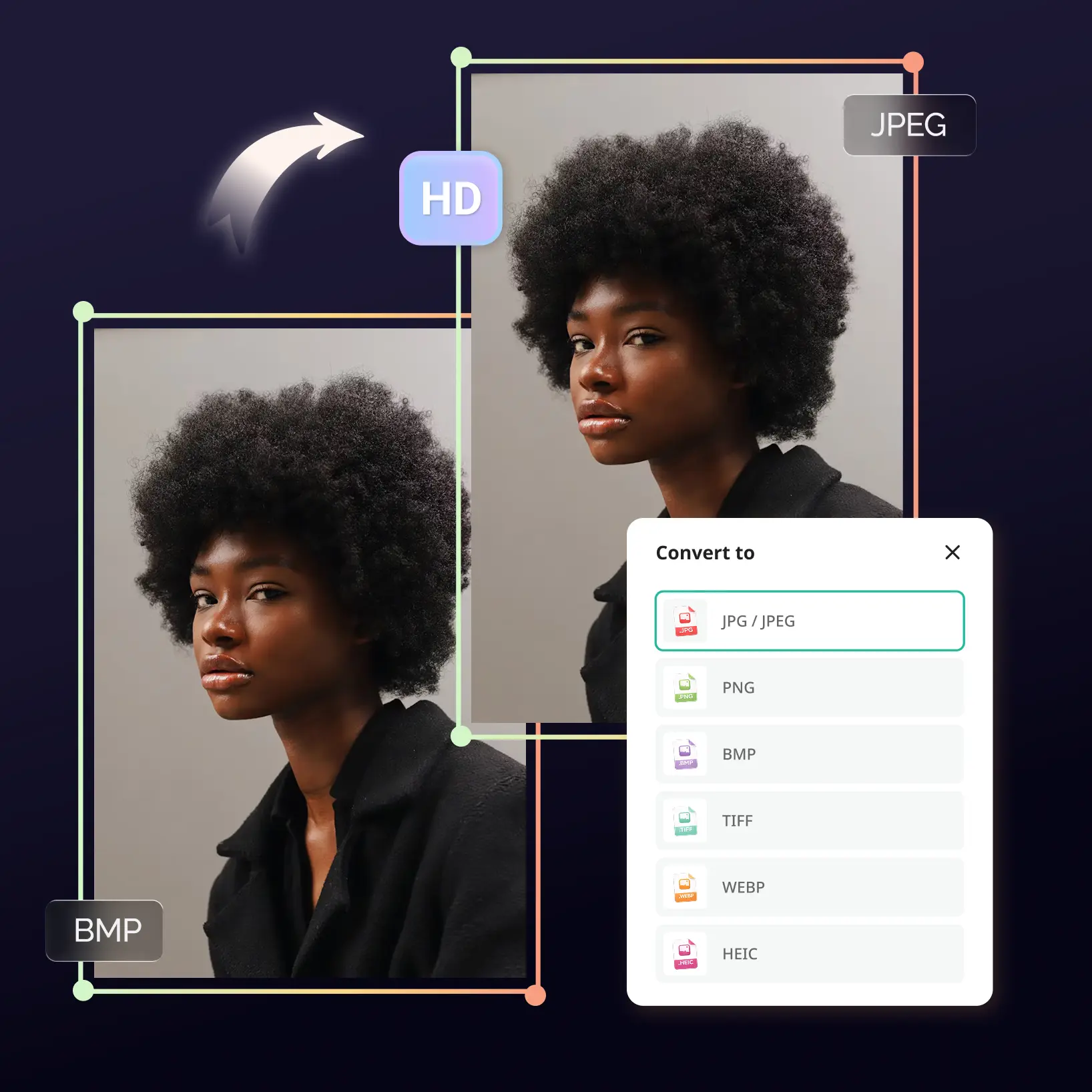 BMP to JPEG Converter