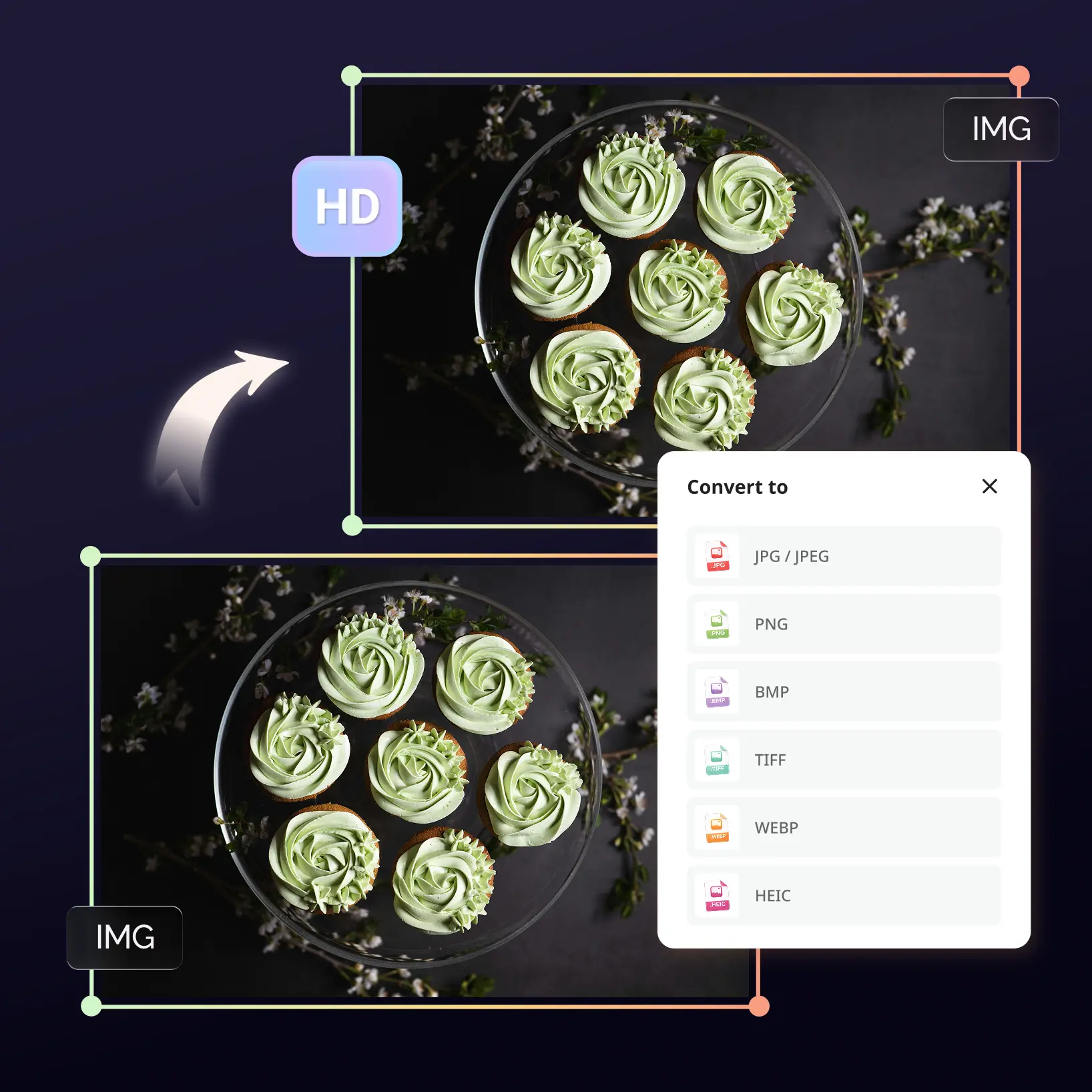 Image to image converter tool — Lift