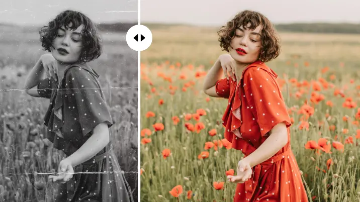 AI Photo Colorizer Colorize your photos with AI