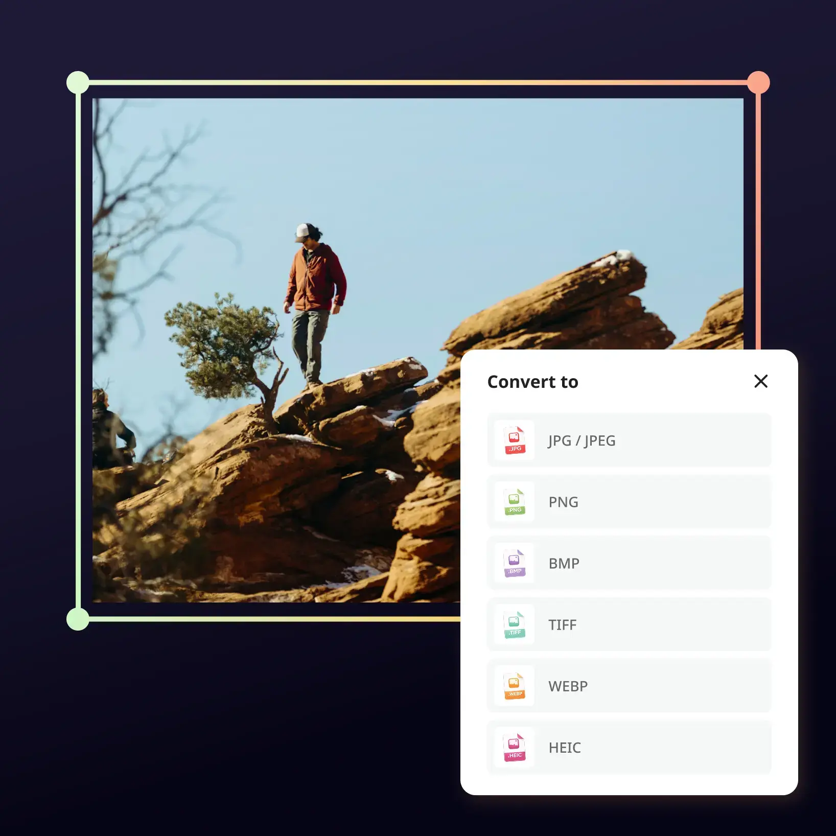 How to convert TIFF to JPG