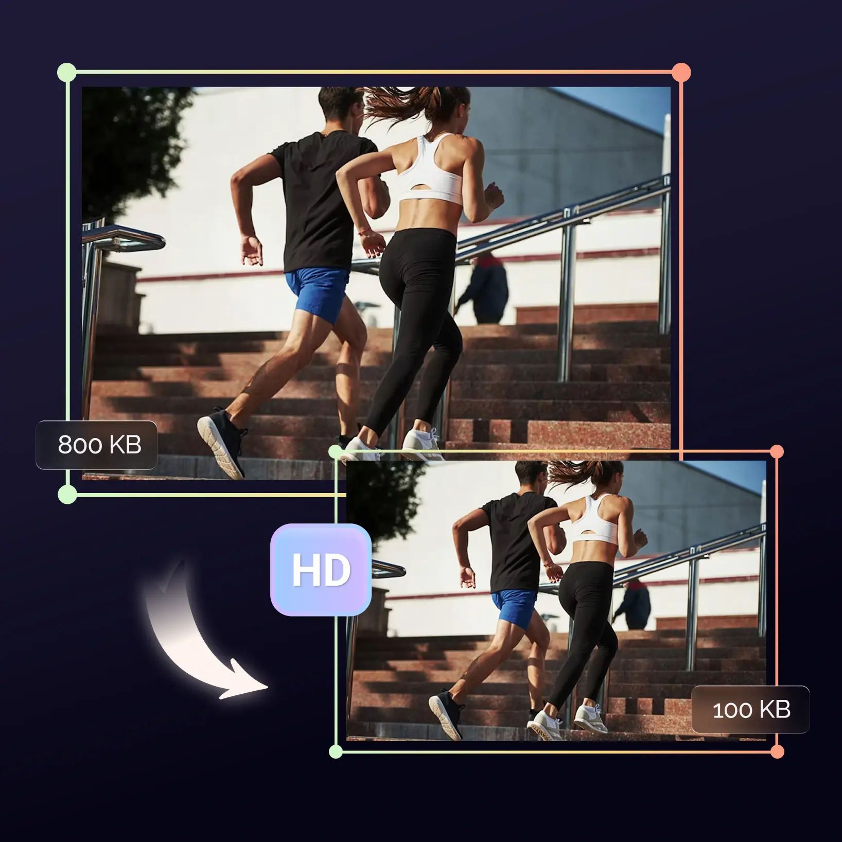 How to condense file size